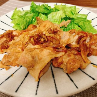 定番の生姜焼き